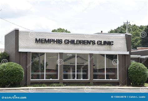 Memphis Children`s Clinic, Memphis, TN Editorial Stock Photo - Image of ...