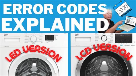 Beko Washing Machine Error Codes 的图像结果