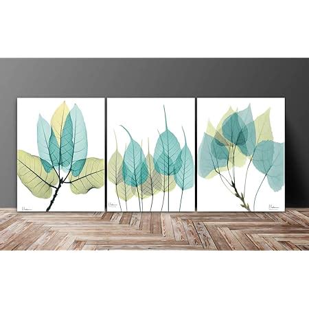 SAF Flower Abstract Multieffect UV Textured Panel Painting (Set of 3 ...