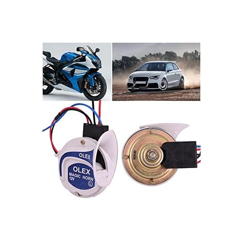 AllExtreme OLEX EXCHN01 Loud Snail Shaped Horn with 18 Magic Sound ...