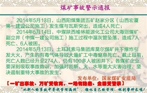 煤矿事故警示通报2014513_word文档免费下载_亿佰文档网