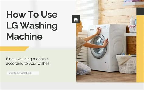 Image result for How to Use a LG Washing Machine