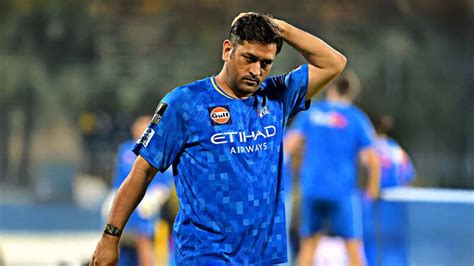 Are CSK and MS Dhoni stuck in denial? - The Times of India