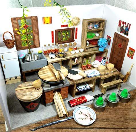 Miniature Kitchen Set Kit at Ty Pace blog