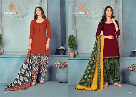 Suryajyoti Izhar Vol-1 Wholesale Cambric Cotton Dress Material ...