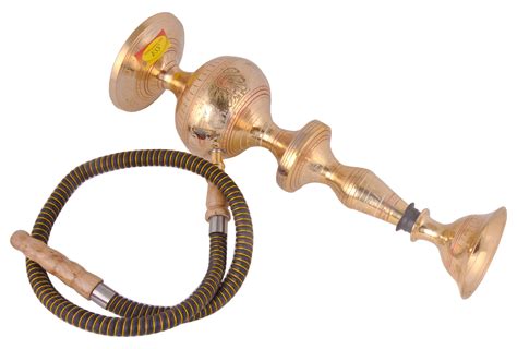 Shiv Shakti Arts® Hand Crafted Brass Hookah Mughal Design with Pipe fo ...