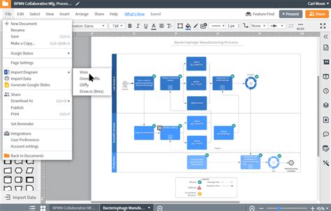 Visio Workflow Diagram Examples - Diagram Samples