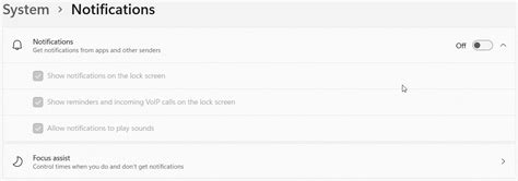 Image result for Toggle Center Notifications
