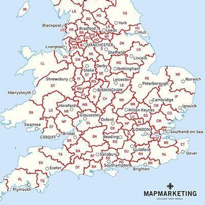 Image result for Free Postcode Map