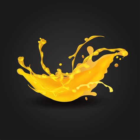 Fresh splash juice water background vector 11853090 Vector Art at Vecteezy