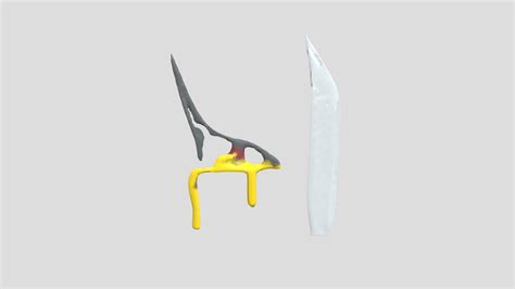 Dual wielded swords with curved blades, - Download Free 3D model by ...