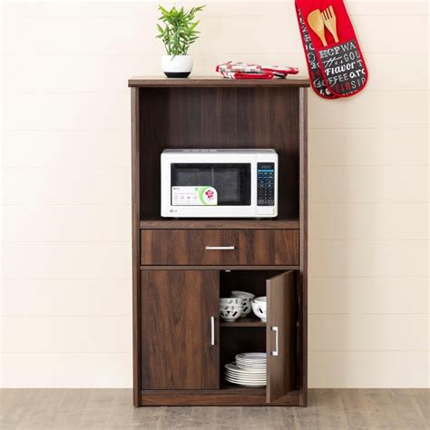 Buy Lewis Microwave Cart - Brown from Home Centre at just INR 24997.0