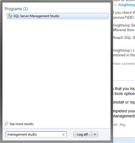 Image result for SQL Server Management Studio 2008