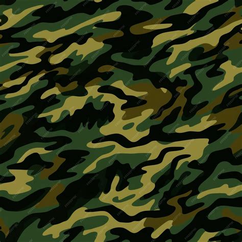 Premium AI Image | Tiger Stripe Camouflage Pattern in Forest Colors AI Generated
