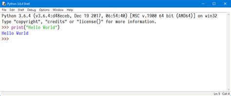 Python 3.6.5 Shell 的图像结果