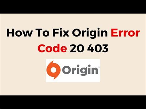 Image result for Error Code 20 99 Origin