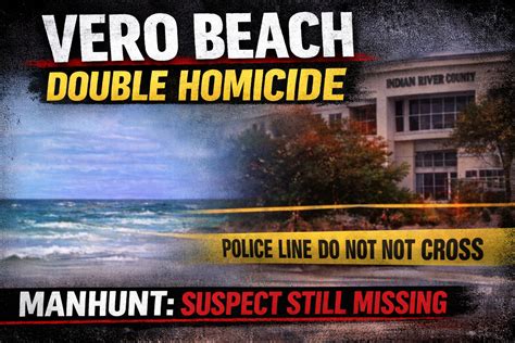 Vero Beach Double Homicide: Suspect Still Missing as Search Expands and ...