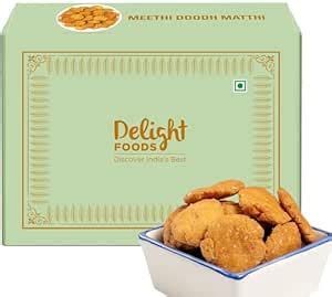 Delight Foods Doodh Milk Maththi (300g) | Milk Mathri | Ready to Eat ...