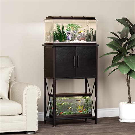 5-10 Gallon Fish Tank Stand, Metal Double Aquarium Barbados | Ubuy
