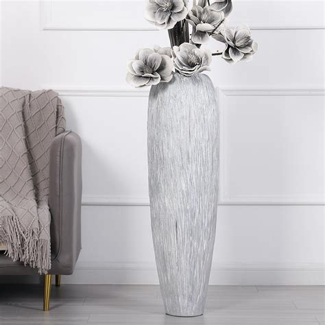 Leewadee Decorative Tall Floor Vase for Living Room Decor, 90 cm ...