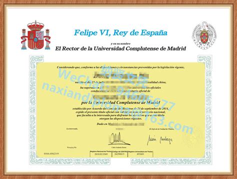 展示西班牙胡安卡洛斯国王大学毕业证电子图|购买22年西班牙URJC文凭成绩单 - 蓝玫留学机构