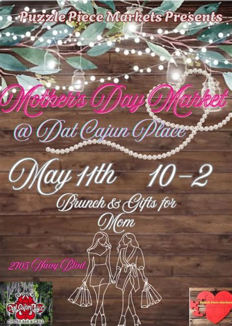 Mothers Day Market at Dat Cajun , Dat Cajun Place, Panama City Beach ...