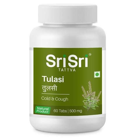 Sri Sri Tattva Tulasi 500 mg, 60 Tablets Price, Uses, Side Effects ...