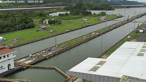 Webcam Panama Canal: Miraflores Locks