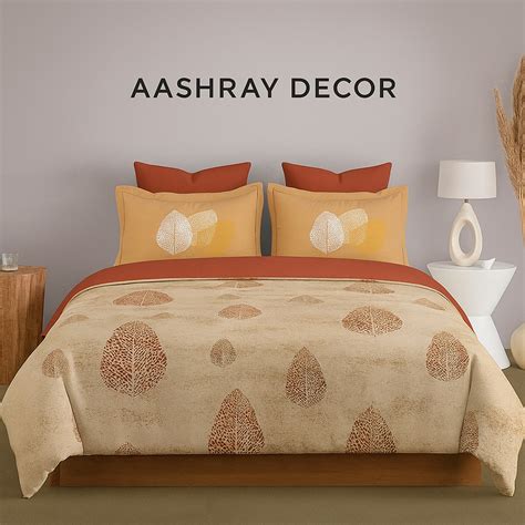 Sukhshala Super King Bedsheet Set | 210 TC Cotton| 2 Pillow Covers | A ...