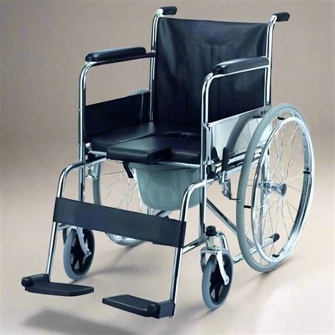 Karma Rainbow 6 Foldable Commode Wheelchair for Elderly & Patients – W ...