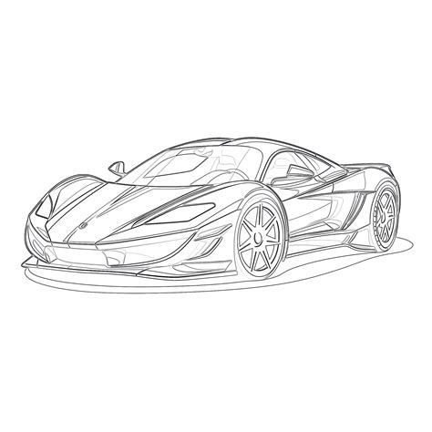 Printable Sport Car Coloring Pages [2025]