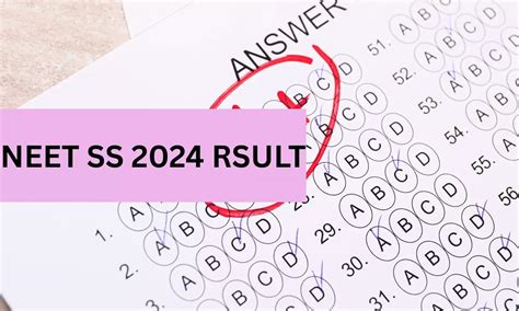 NEET SS 2024 Result OUT: Check Group Specific Qualifying Cut-Off Scores
