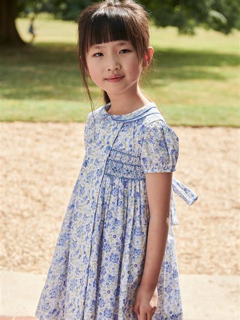 Girls Blue Dresses | Light, Royal, & Navy | La Coqueta Kids