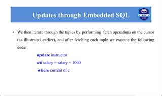 Image result for Diff Between Embedded SQL and Dynamic SQL