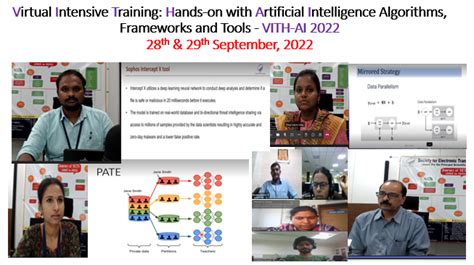 SETS conducted ‘Virtual Intensive Training: Hands on with Artificial ...