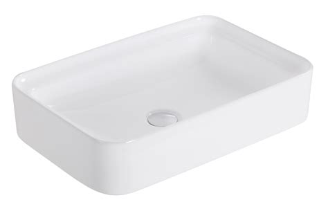 Buy Omega Recta Vanity Basin from Johnson Bathrooms