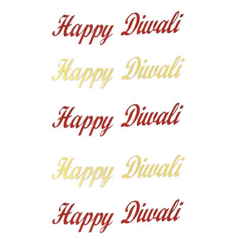 Comet Busters Happy Diwali Gift Stickers for Envelopes, Gift Bags, Diw