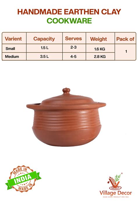 Grab Your Earthen Clay Cooking Pot – Limited Stock Only