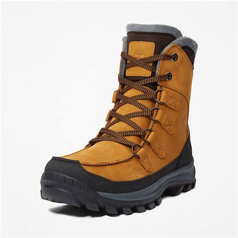 Chillberg Waterproof Winter Boot for Men in Yellow