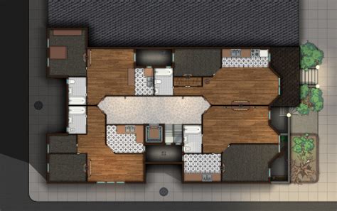 High Street Apartment Building Map | Cthulhu Architect