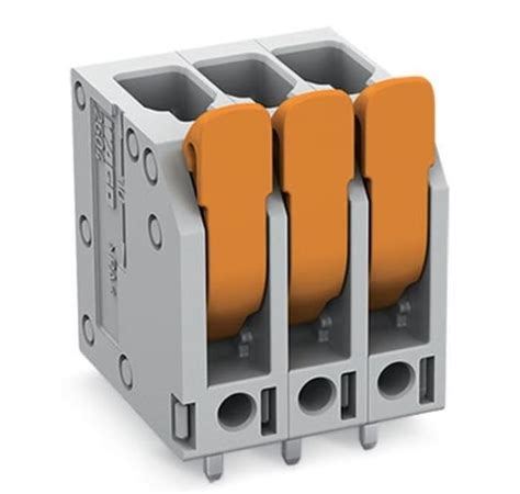 2604-3105 Wago | Wago PCB Terminal Block, 5-Contact, 5mm Pitch, Through ...