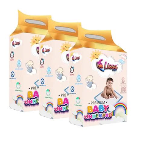 Lissa Care Baby Underpads Sheets | Skin Friendly | Super Absorbent ...