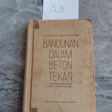 Jual BANGUNAN DALAM BETON TEKAN-R UTOJO DAN HARUN NAWAWI - Kota ...