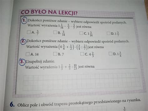 Zadanie 1. Dokończ poniższe zdanie - wybierz odpowiedź spośród podanych ...