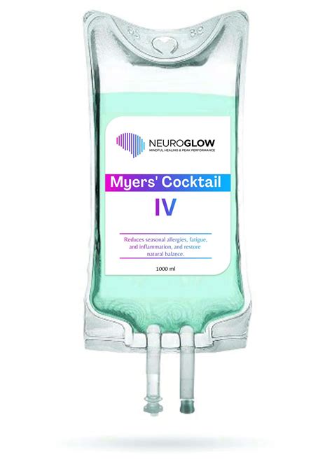 Myers' Cocktail IV - NEUROGLOW Ketamine Therapy