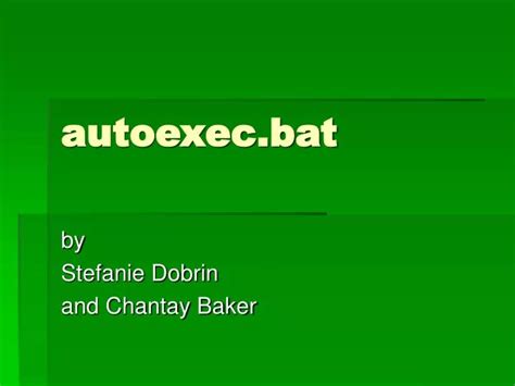 Image result for Autoexec.bat
