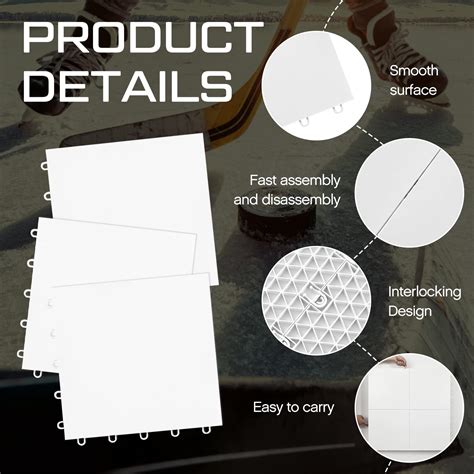 Snapklik.com : Fabbay Dryland Synthetic Ice Tiles For Hockey Floor Mat ...