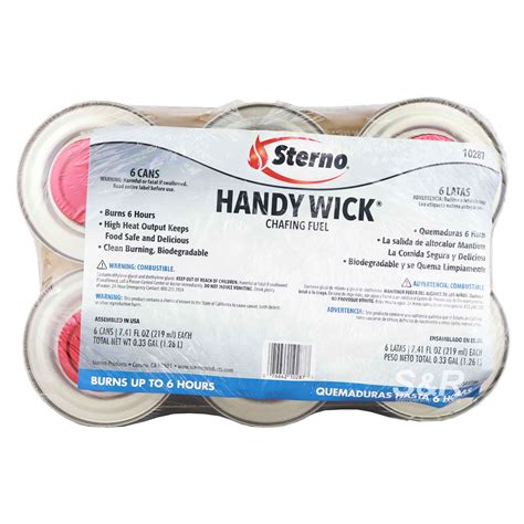 How To Dispose Of Full Sterno Fuel Cans at Michiko Durbin blog