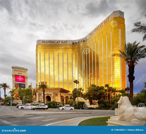 Mandalay Bay Casino Sunrise Las Vegas Editorial Photography - Image of ...