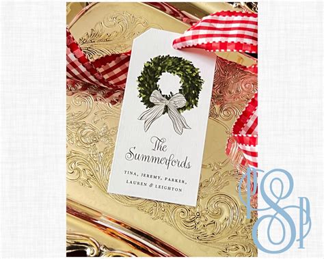 Image result for Custom Gift Tags